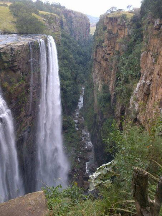 Magwa Falls on the Wild Coast