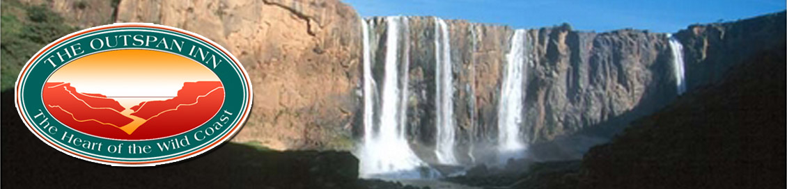 A waterfall on one of the hiking routes around Port St Johns